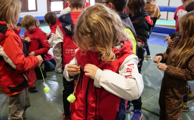 Opération Pompons jaunes à Val d'Isère