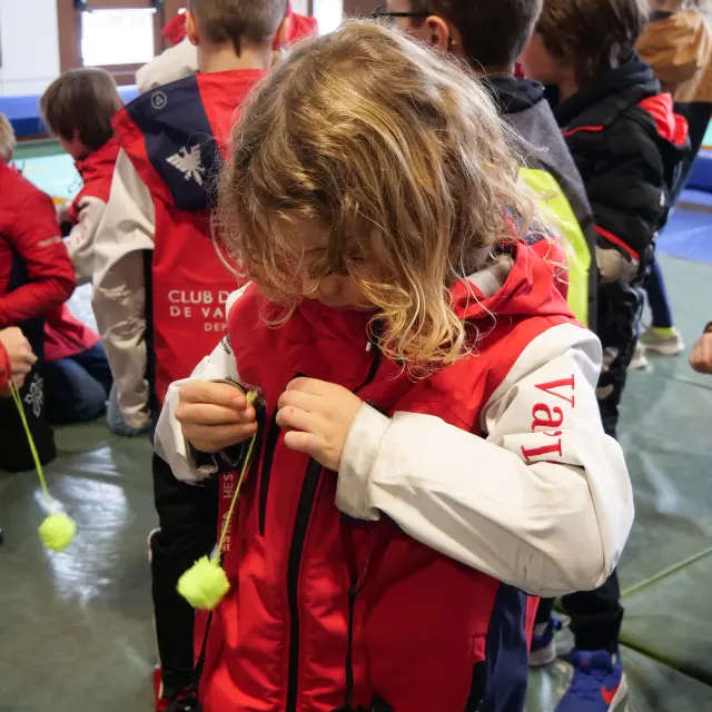 Opération Pompons jaunes à Val d'Isère