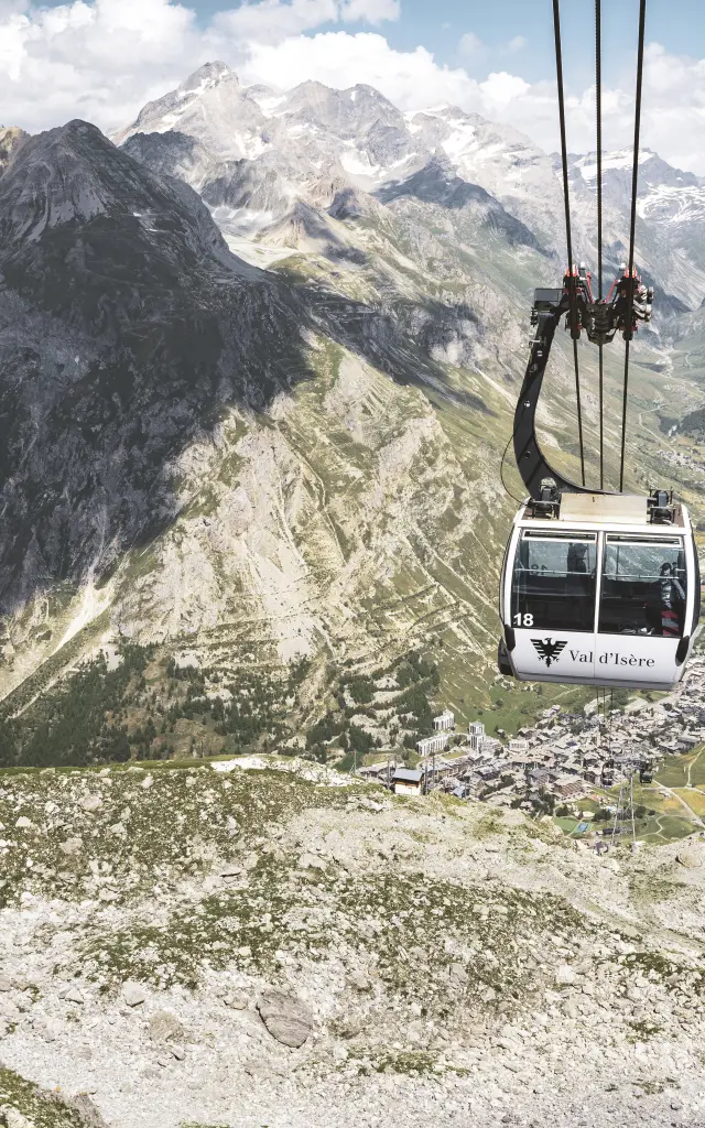 Téléphérique de l'Olympique en été