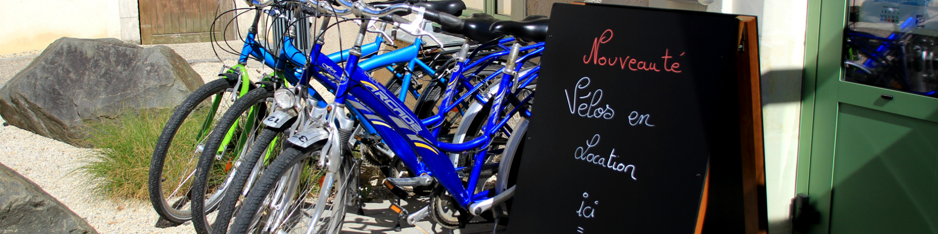 Location de vélo à l'Office de Tourisme de la Vallée de la Sarthe
