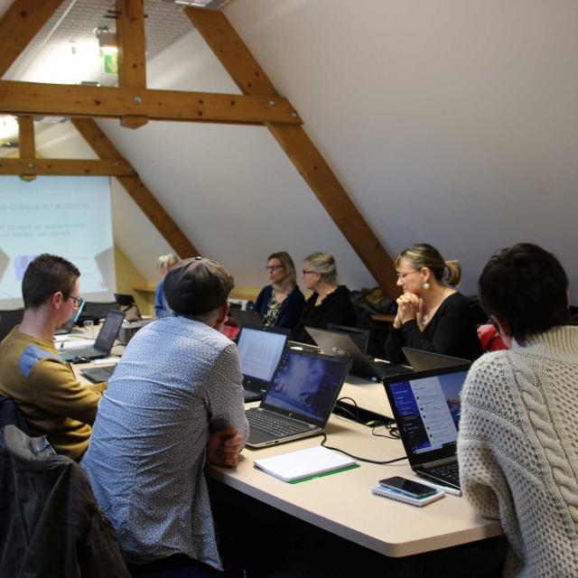Atelier e-tourisme de l'Office de Tourisme de la Vallée de la Sarthe