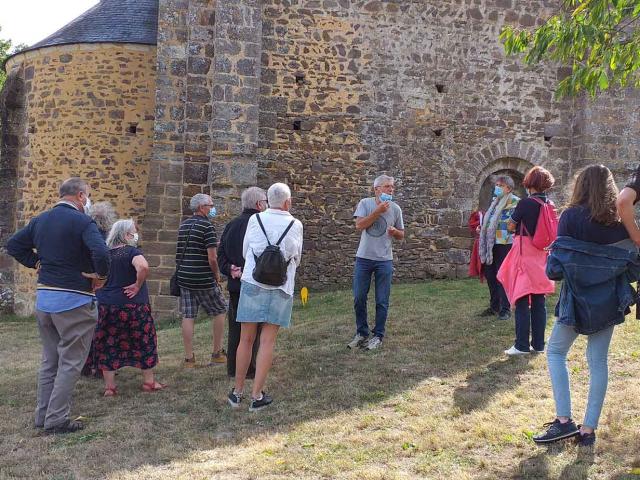 Visite de la Chapelle d'Etival en charnie dans le cadre des mercredis du terroir