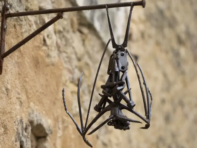 La chauves-souris du Bestiaire De La Vègre à Asnières-sur-Vègre