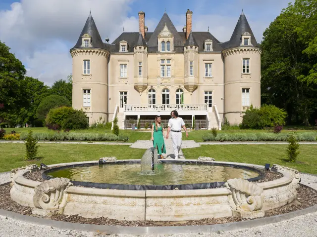 Le château de La Grange Moreau à Vallon