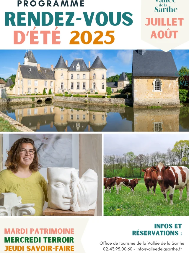 Flyer des rendez-vous d'été 2025