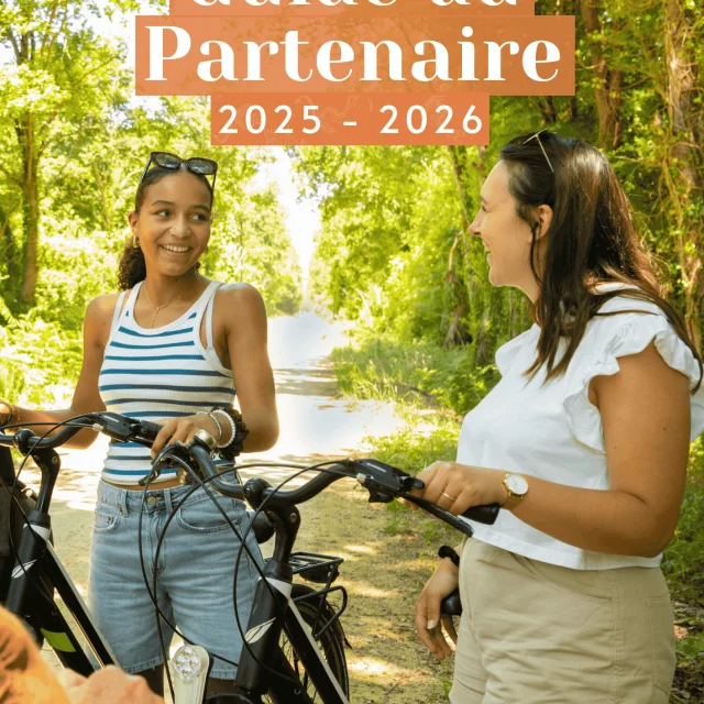 Page couverture du Guide du Partenaire 2025 2026 Vallée De La Sarthe