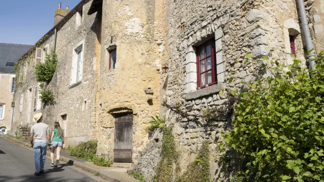Balade dans le village de Parcé-sur-Sarthe