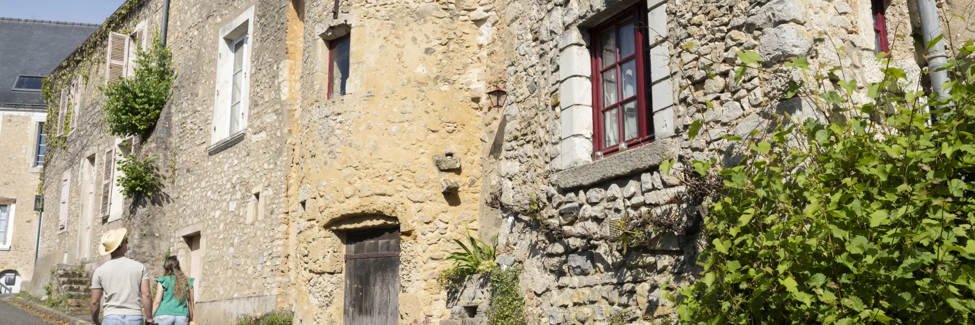 Balade dans le village de Parcé-sur-Sarthe