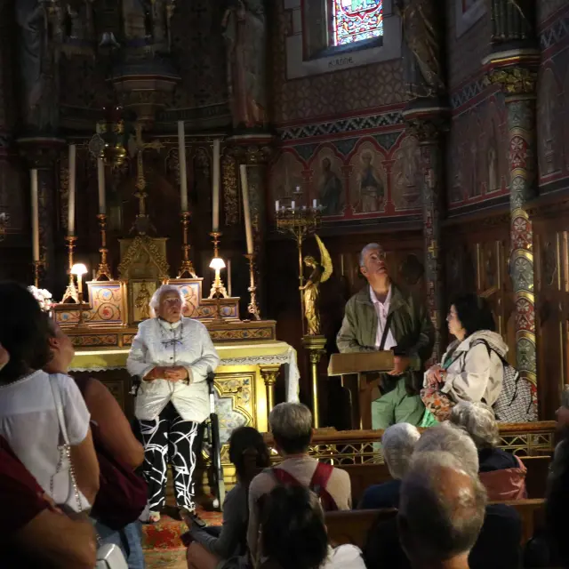 Visite guidée de la chapelle du château de Pescheseul à Avoise