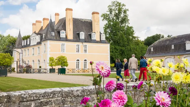 Visite guidée du château de Dobert à Avoise