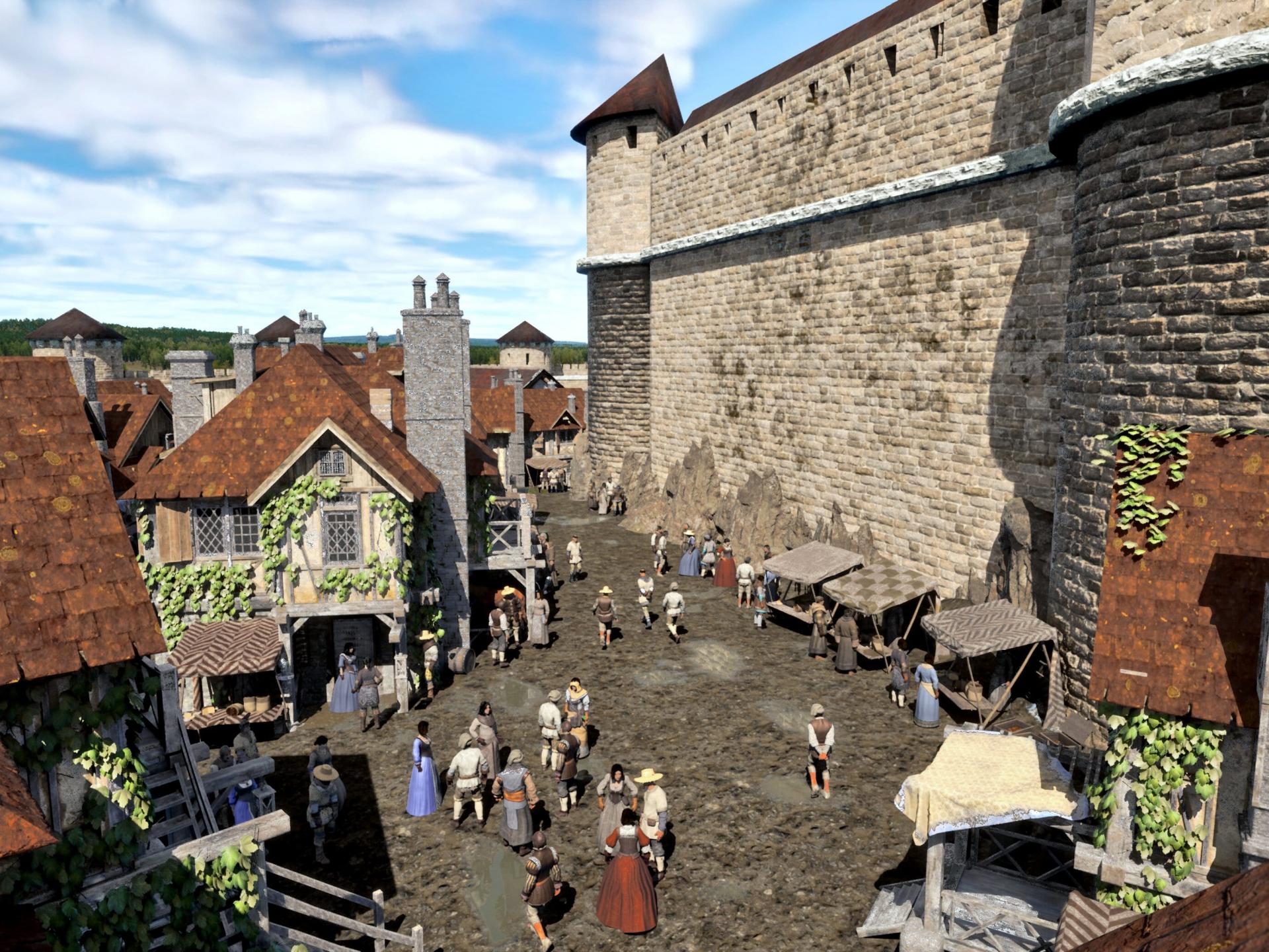 Legendr rondleiding in de middeleeuwse stad Montluçon Toeristische