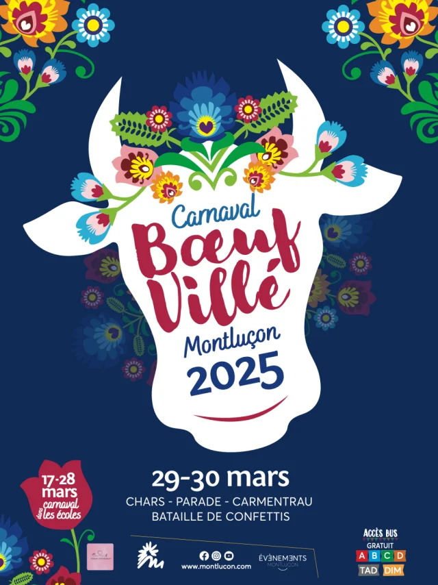 29 30 Mars Carnaval Du Boeuf Ville 2025 Montlucon