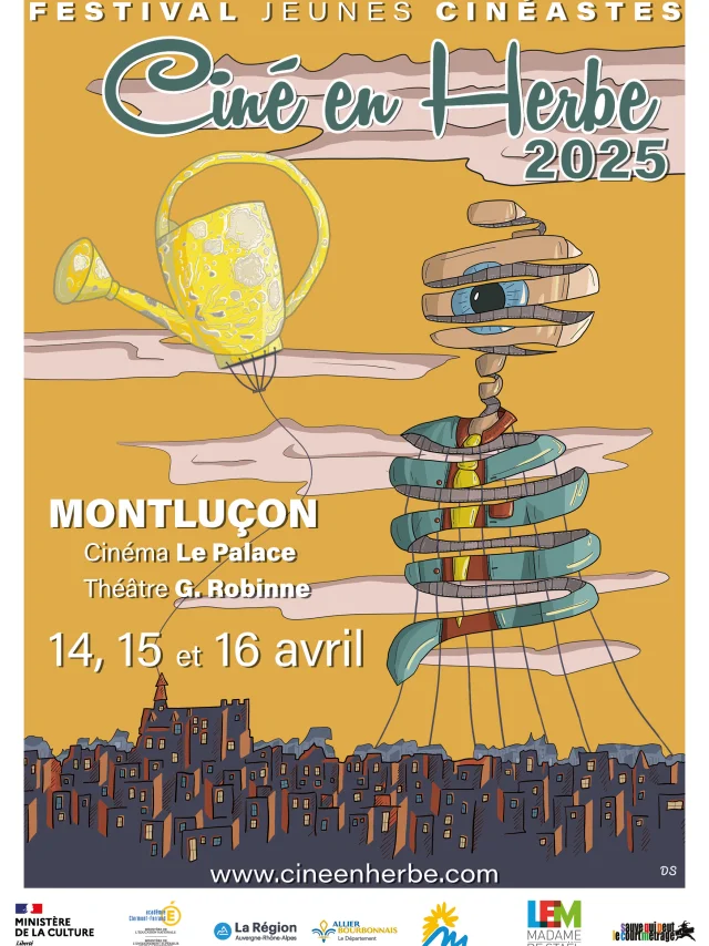 Affiche Festival Cine En Herbe Montlucon 2025