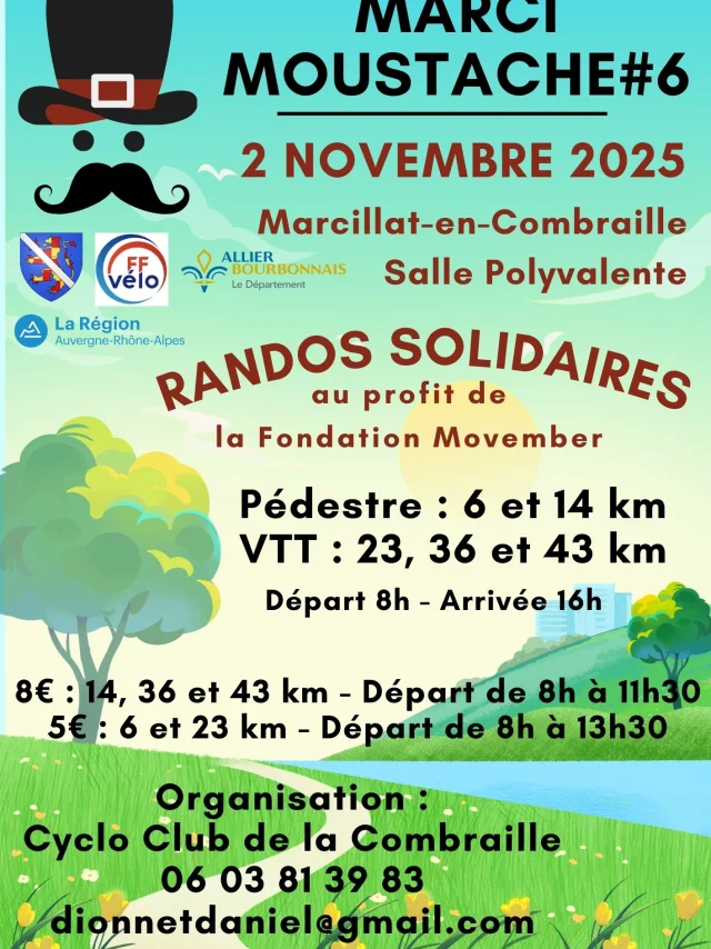 2 Novembre Randonnees Solidaires Marcimoustache 2025