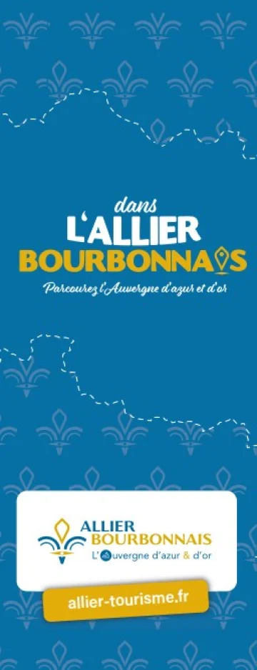 Carte Touristique Allier Bourbonnais 2025