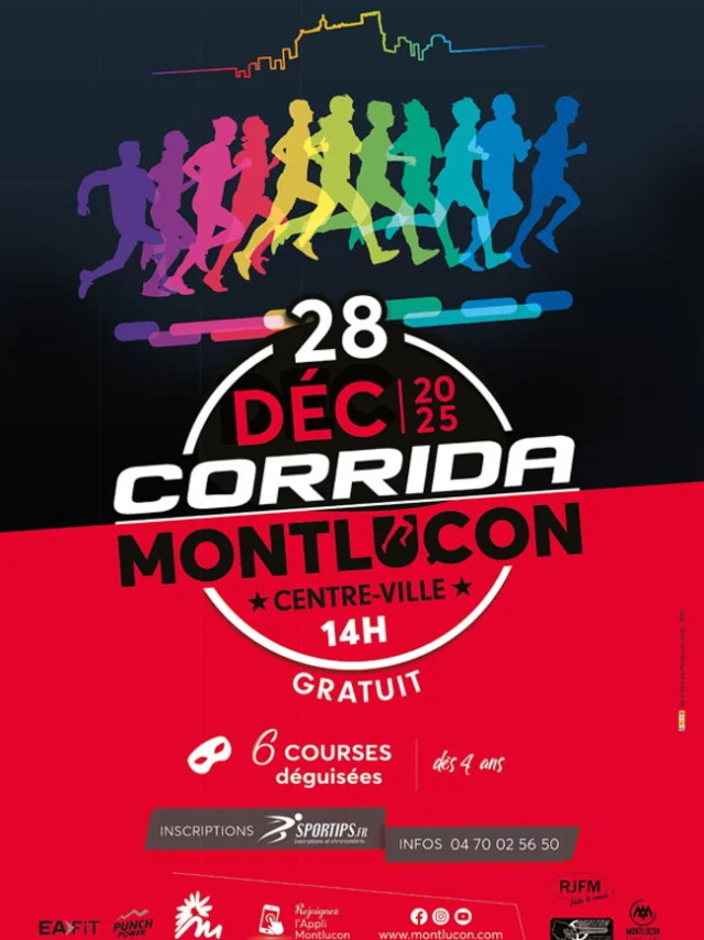 28 Decembre Corrida Pedestre Montlucon
