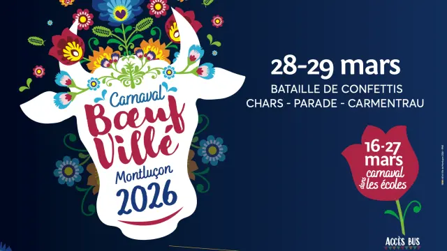 28 29 Mars Carnaval Du Boeuf Ville Montlucon