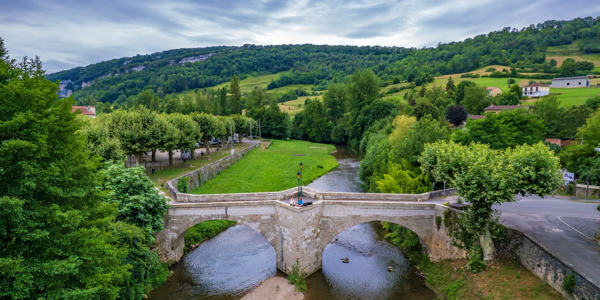 GR 78 Piémont Pyrénéen - Chemins Compostelle - Pont du Mas d'Azil