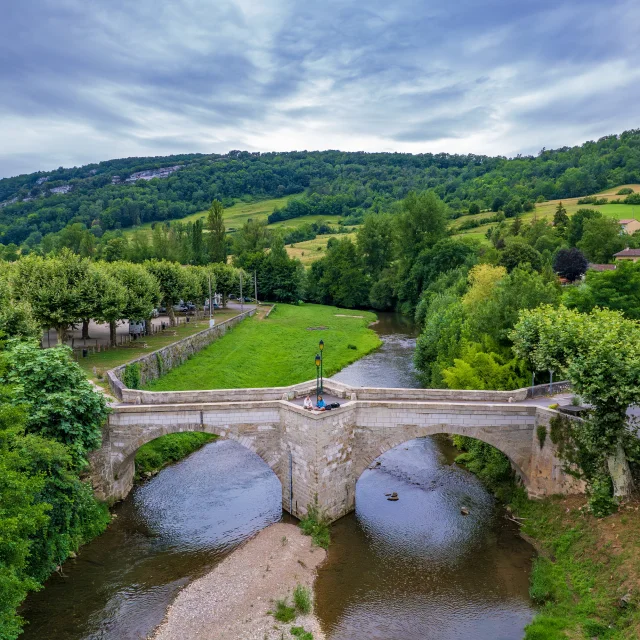 GR 78 Piémont Pyrénéen - Chemins Compostelle - Pont du Mas d'Azil