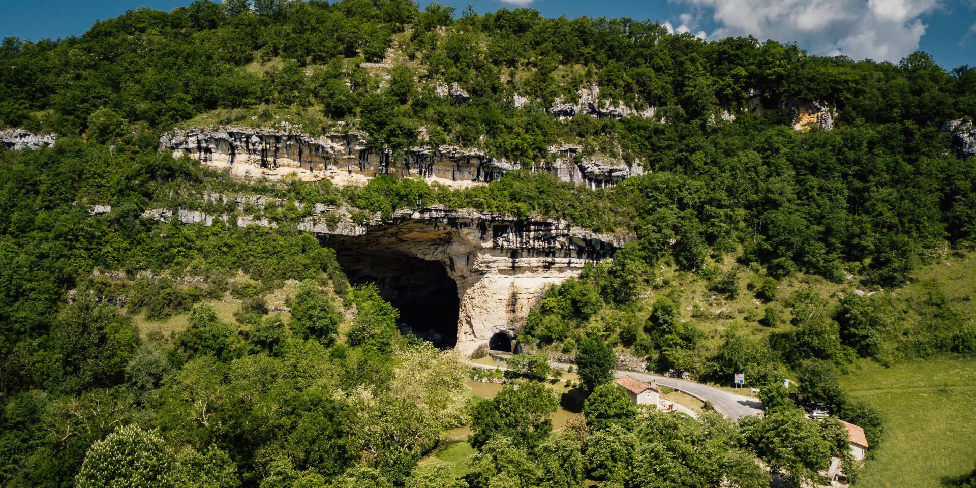 Entrée sud de la Grotte du Mas d'Azil