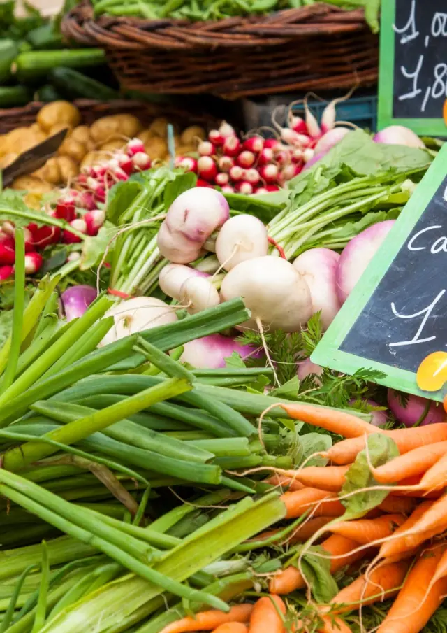 De markt van La Flèche