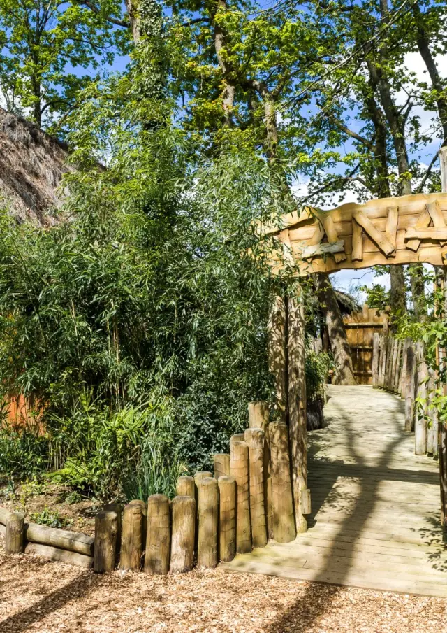 Lodge dierentuin La Fleche S. Le Ludec Groot