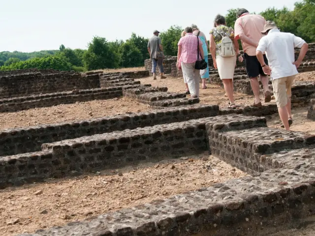 Aubigne Racan Archeologische vindplaats Cherre Groot