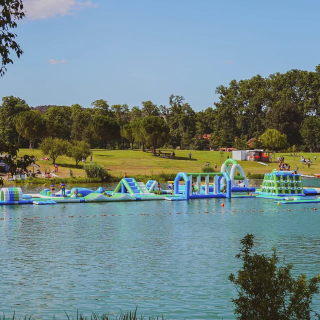 Waterjump lac Saint Jean Pla de Corts