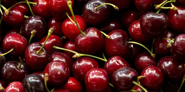 Top View Of Delicious Cherry Arrangements 1 1