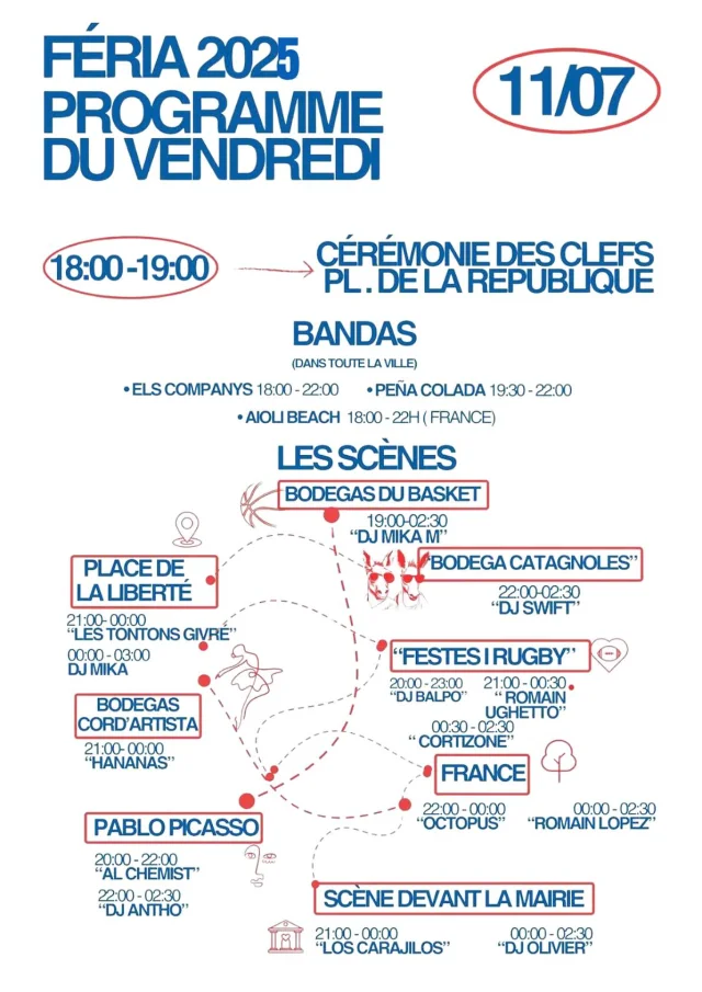 Programme Du Vendredi