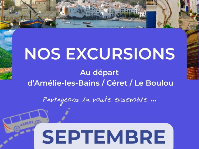 Vaills Excursions Septembre