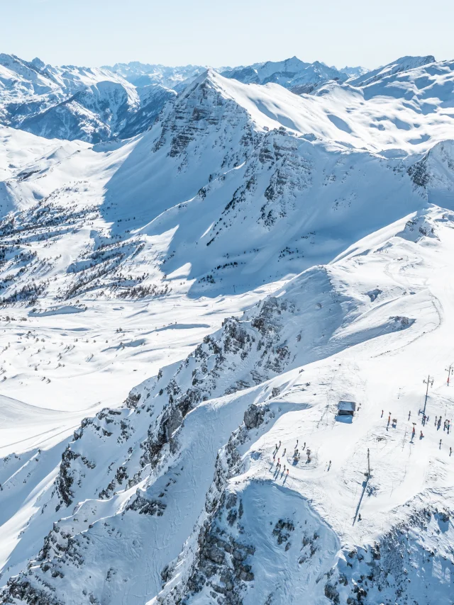 Sommet de Chabrières, point culminant du domaine skiable de la Forêt Blanche