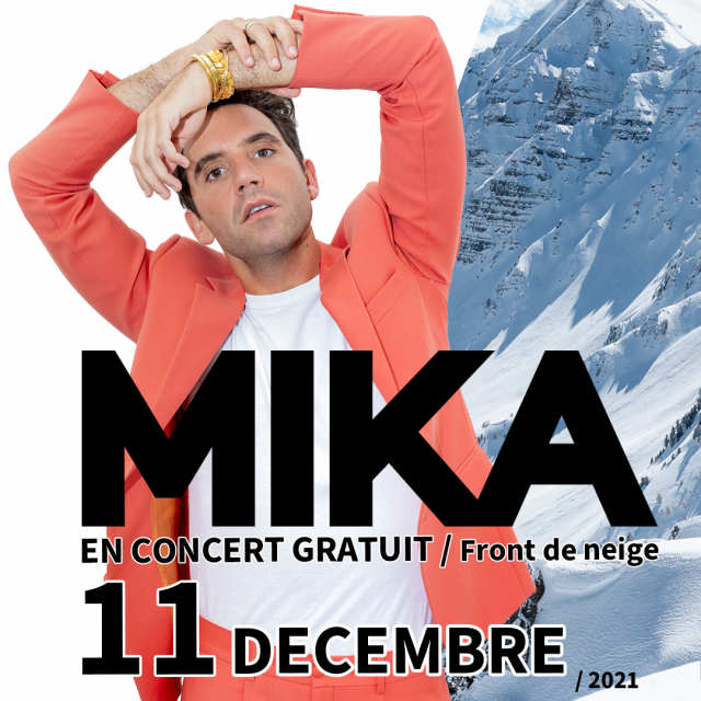 Mika en concert gratuit pour l'ouverture du domaine skiable