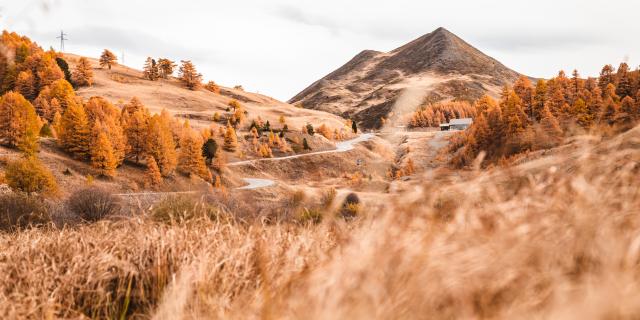 Vars et ses belles couleurs d'automne