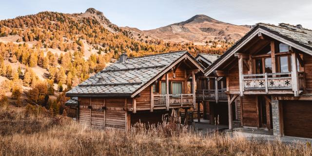 Vars et ses belles couleurs d'automne