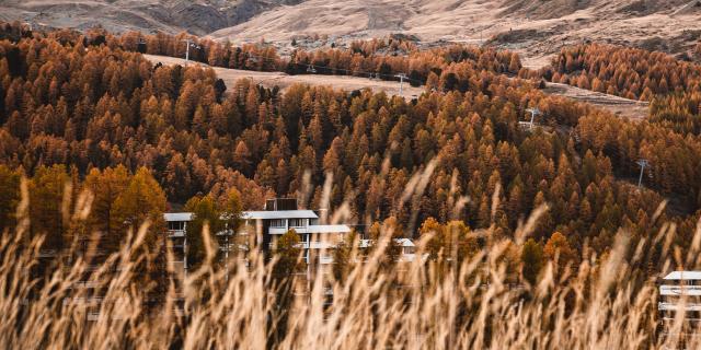 Vars et ses belles couleurs d'automne