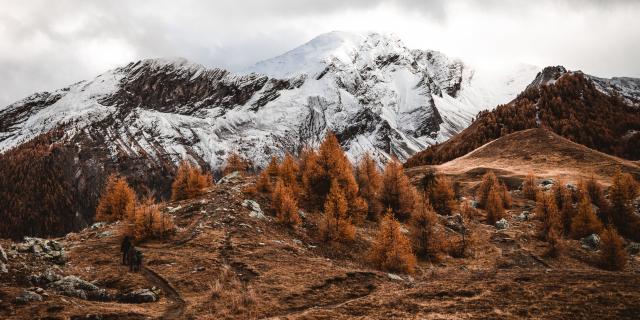 Vars et ses belles couleurs d'automne