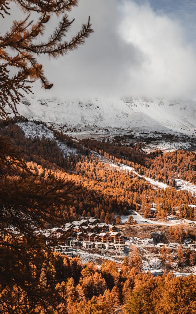 Vars et ses belles couleurs d'automne
