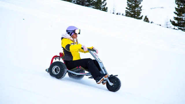Vars Mountain Kart au mois de décembre 2024