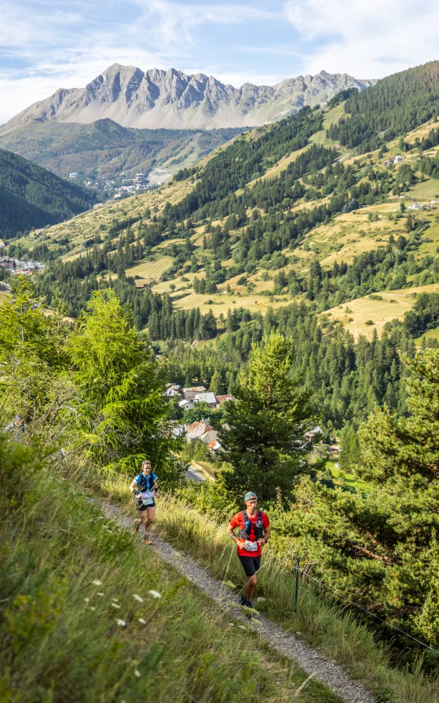 Sentiero della montagna di Vars 10 km 14