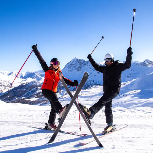 Ski entre amis à Vars