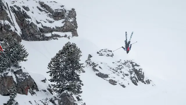 Freeride dans l'Eyssina