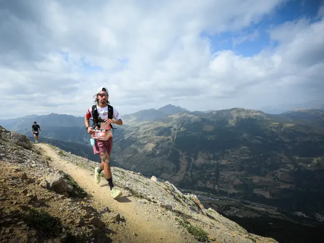 Vars, Hautes-Alpes, France. 25 July 2026. Vars Mountain Trail 2026. KV de La Mayt 3.7 km / 930 m elevation gain, Le Tour Des Crêtes 42 km / 3,100 m elevation gain, I 5 Passi 23 km / 1,400 m elevation gain, La Fouleè du Château 10 km / 430 m elevation gain. Credit: Damiano Benedetto/Staff Photographer