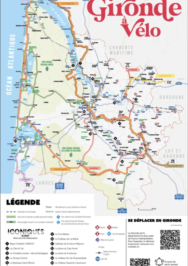La Gironde à vélo