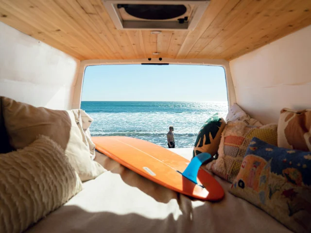 Monta en camping-car