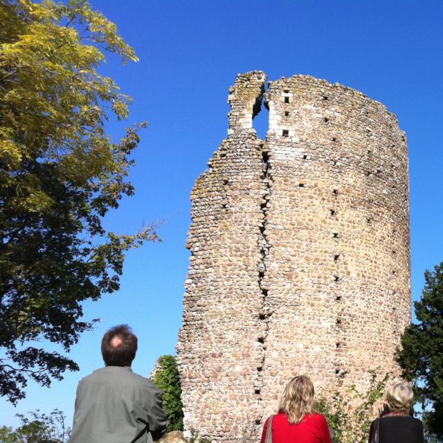 Visite guidée du château de Fréteval