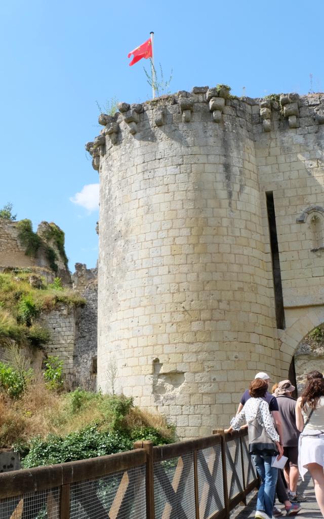 Visite commentée de la forteresse médiévale de Lavardin
