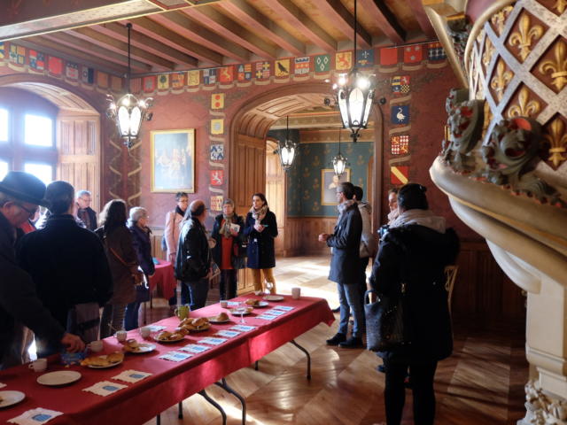 Eductour prestataires touristiques vendômois-château de Courtanvaux
