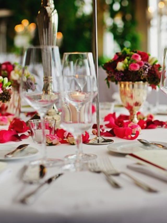 Présentation d'une table de réception en Vendômois