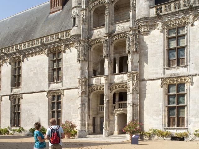 Escalier Renaissance Chateau Châteaudun